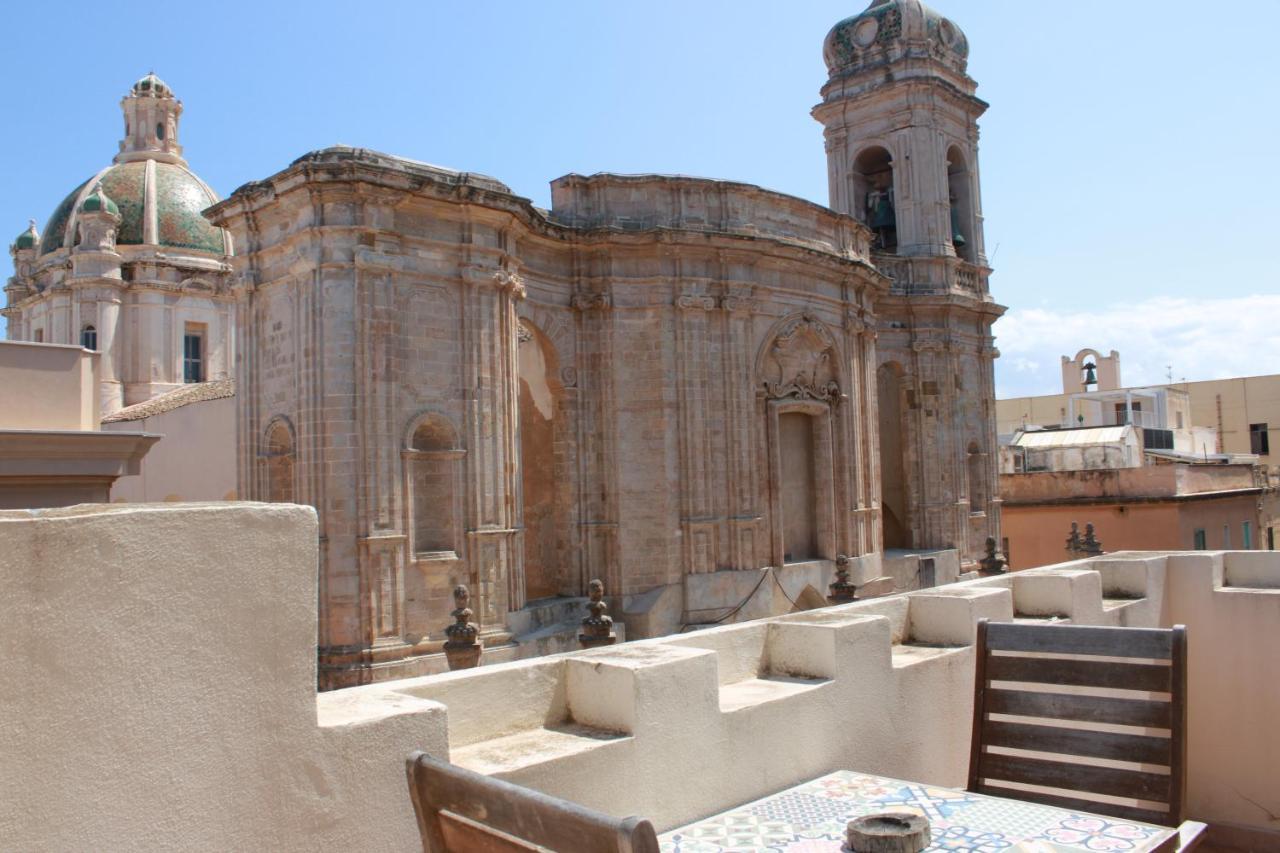 Central Cathedral Penthouse Daire Trapani Dış mekan fotoğraf